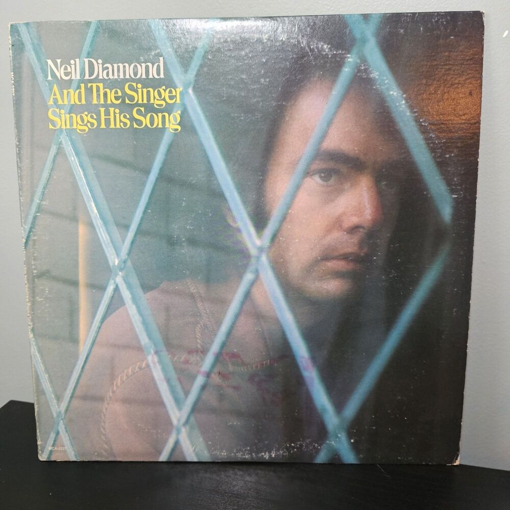 Neil Diamond: And the Singer Sings His Song MCA 12" LP 33 RPM Vinyl Record